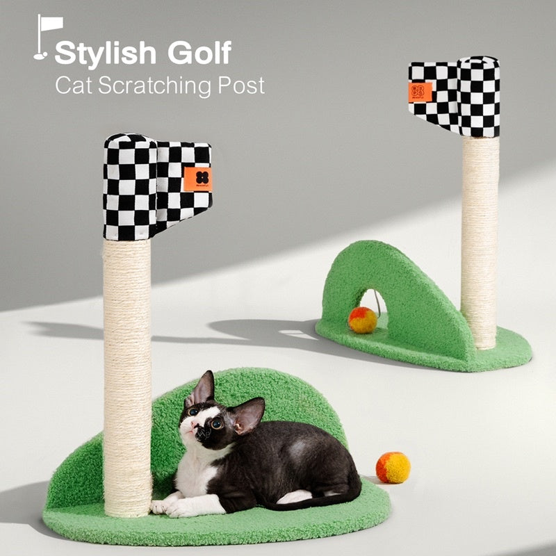MewooFun premium sisal withstand cat scratch pole post golf ⛳️