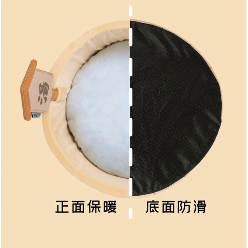 PurLab pet bed osen supa spa hot spring♨️ warm onsen cat dog nest housen