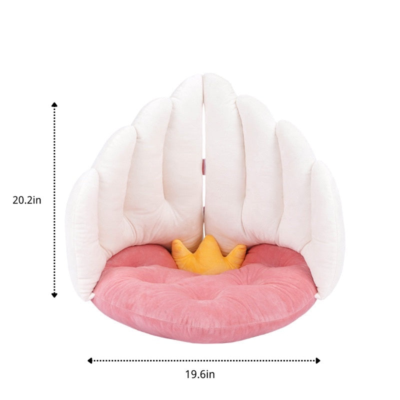 Zeze Pink heart pet bed for cat dog sleeping bed