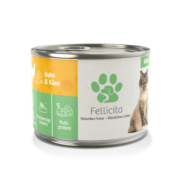 FELLICITA Cat Completed Wet Food Made in Germany 200G Grain Free