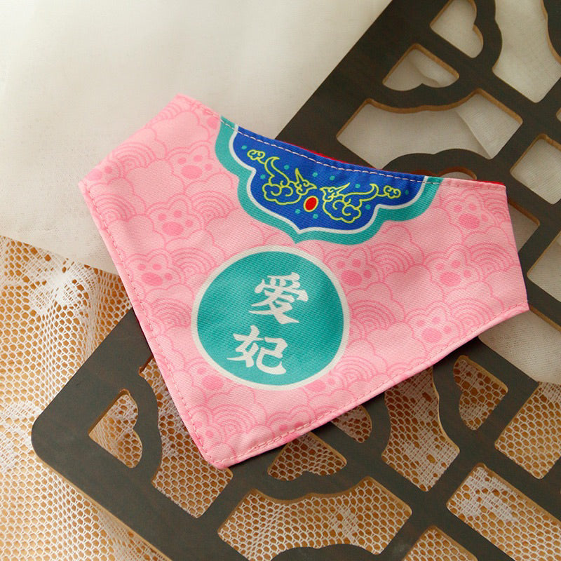 Cat Dog Napkin Traditional Design Collar Neck Accessories Necklace