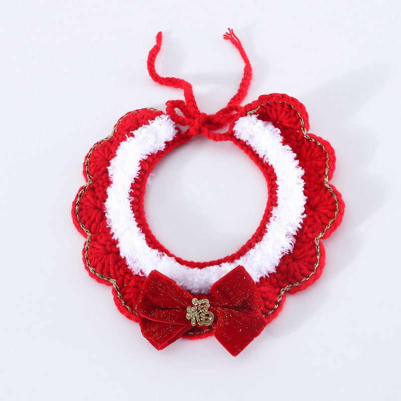 CNY new year Cat Accessories Hat Cap Napkin Necklace Collar Scarf 🧣 Lucky Bunny 🐰 Rabbit Ear
