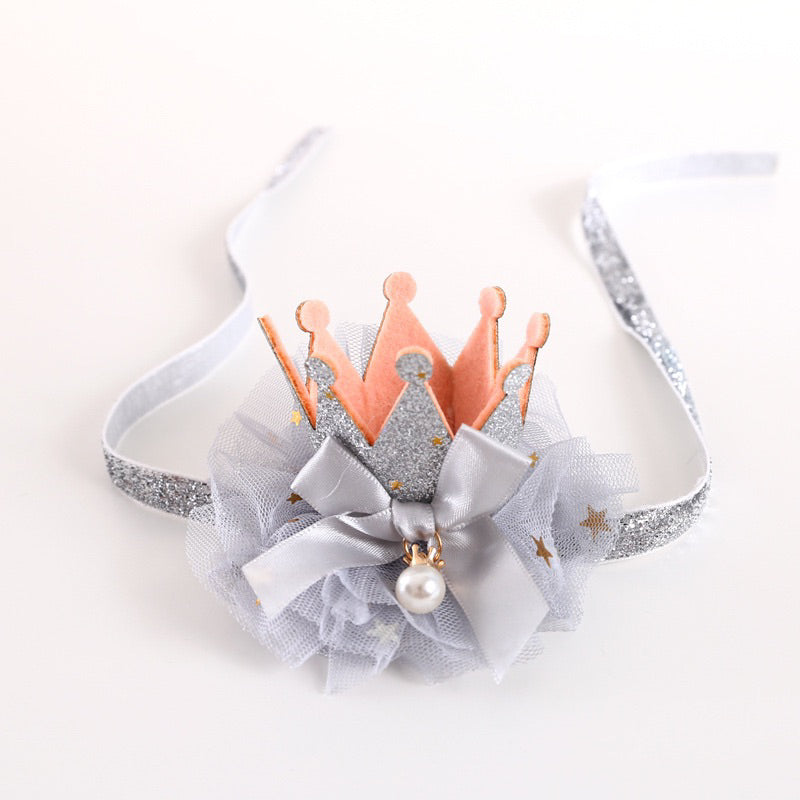 Pet Crown 👑 hat cat dog accessories necklace party