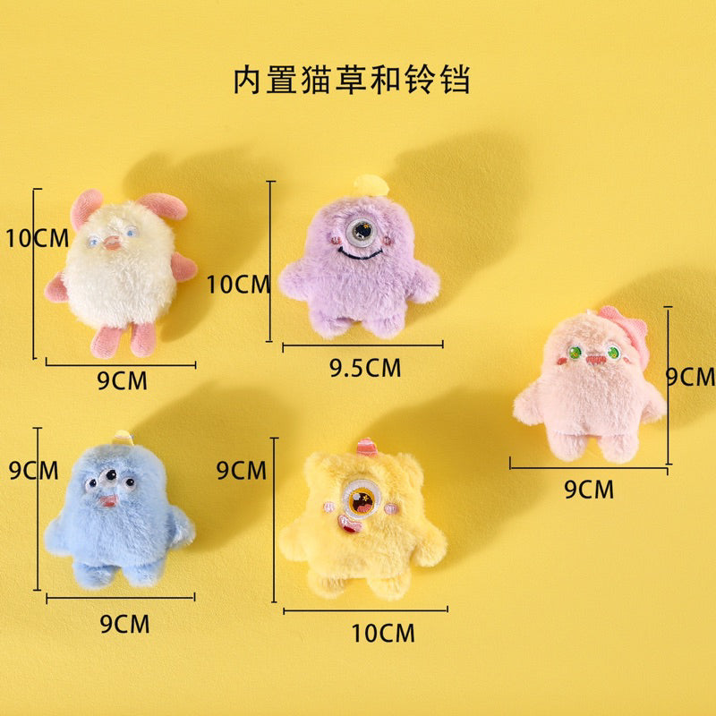 Cat Toy Monster of 5 Box Set Catnip Catmint Comforting Pet Toy