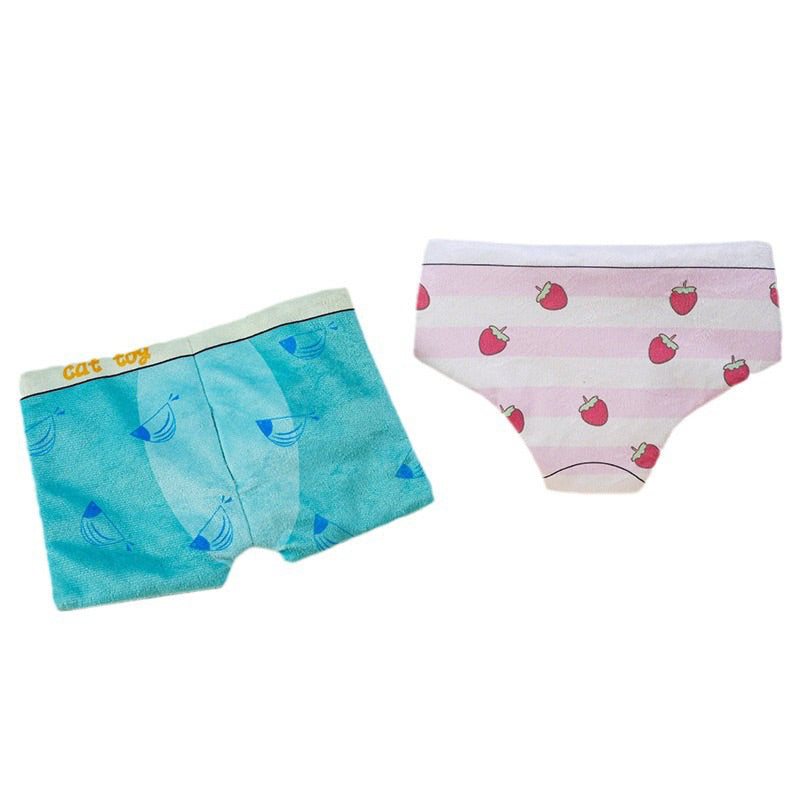 Cat toy underwear funny chaser with plastic paper