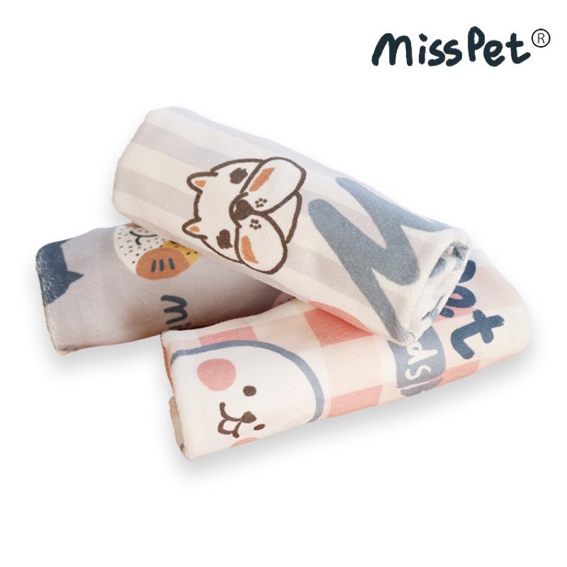 [SG Stock] MissPet super soft large towel towels for pets and human