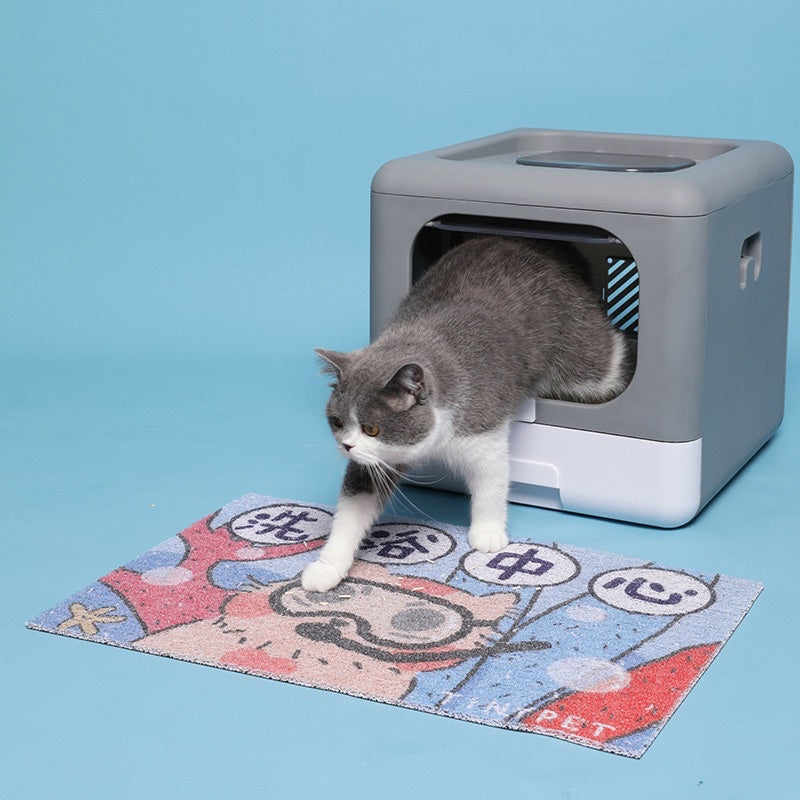 [SG Stock] TinyPet large cat litter box pad toilet carpet