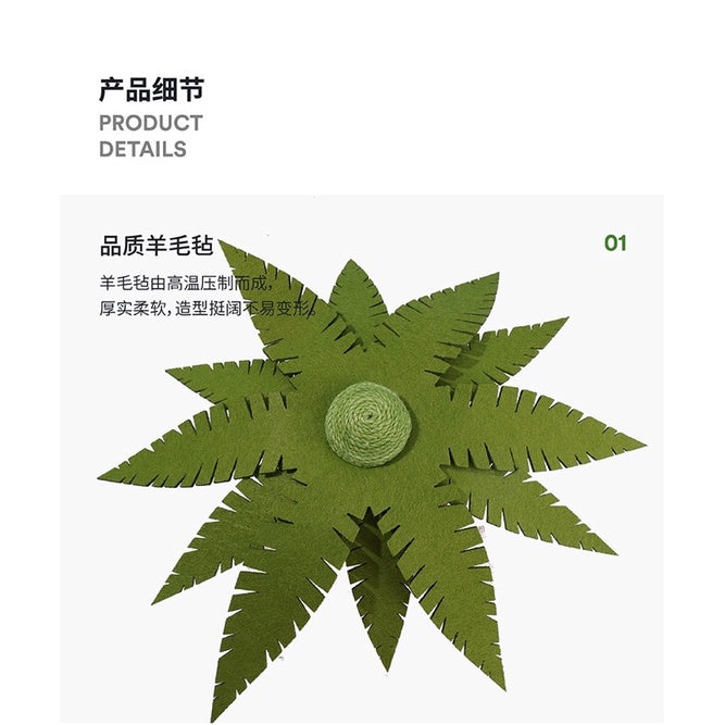 [sg stock] Zeze cat scratch coconut tree pet toy