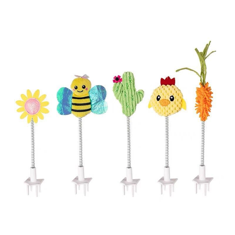 [SG Stock] FOFOS cat teaser stick catnip value pack 5 pieces pet toy