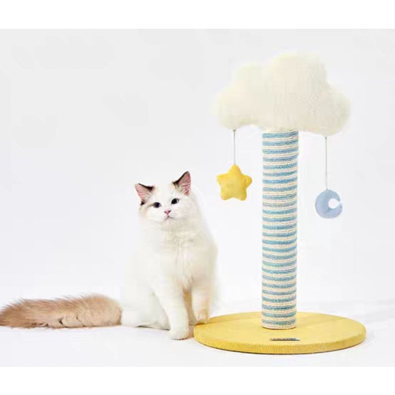 [SG Stock] PETKIT cat scratch pole tree board pet toy cloud and star