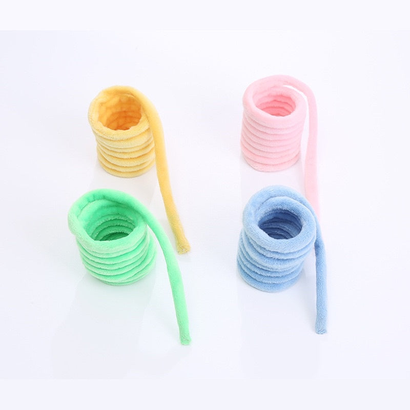 Cat toy large soft spring chaser bitting pet toy