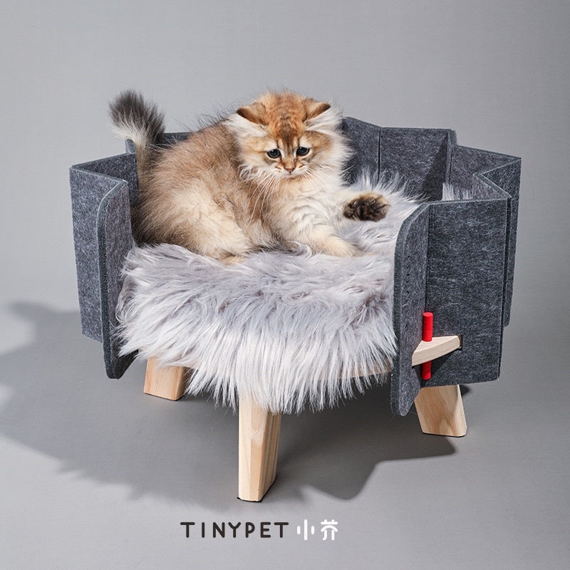 [SG Stock] TinyPet Star ⭐️ cat bed bench sleeping bed