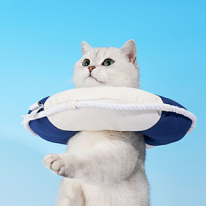 [SG Stock] Zeze Cat E collar safe lifebuoy water proof elizabethan cone