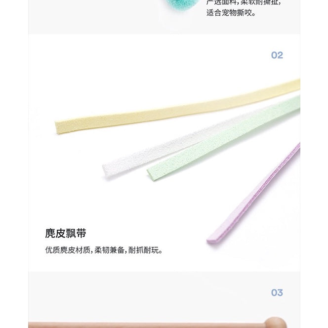 [SG Stock] Zeze Cat teaser sky series moon stat cloud deer leather with catnip