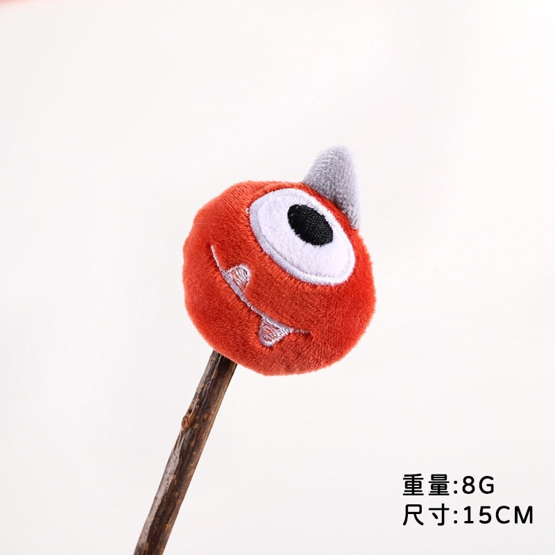 TinyPet catnip lollipop toy with bell biting pet toy