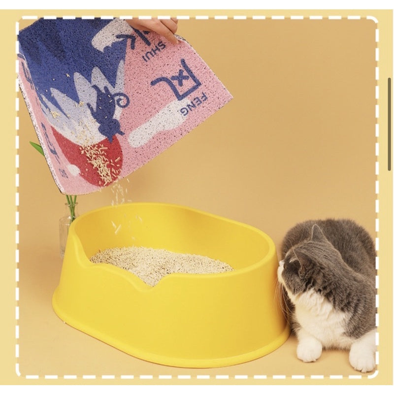 [SG Stock] TinyPet large cat litter box pad toilet carpet