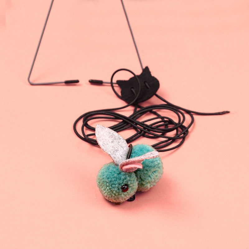 [SG Stock] Cat teaser mouse mice 🐭 automatic hang at door pet toy