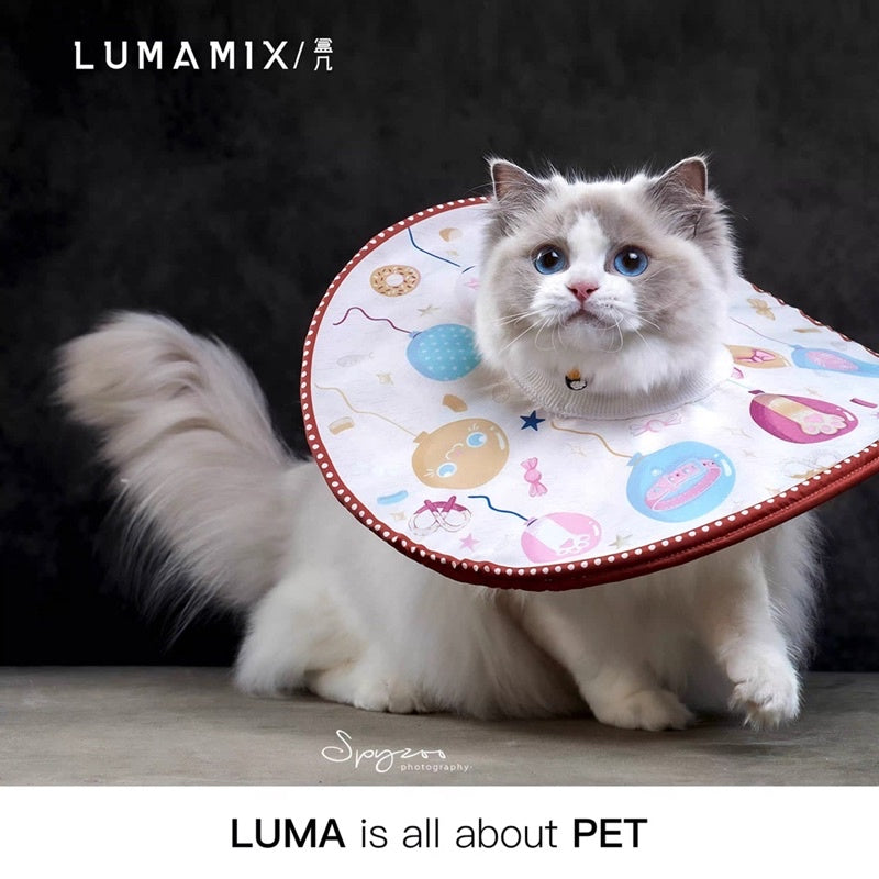 LumaMix light weight cat collar Elizabeth cone pet necklace