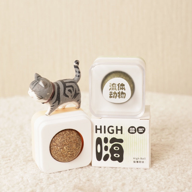[SG Stock] soft zoo high ball catnip cat snack catmint