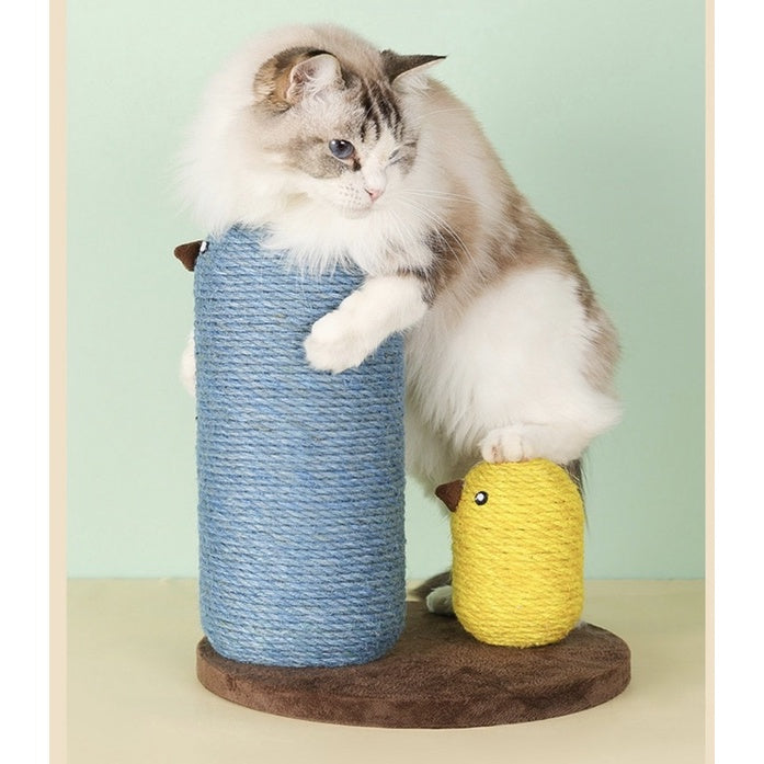 [SG Stock] Mushroom Chicken Cat scratch pole post pet toy