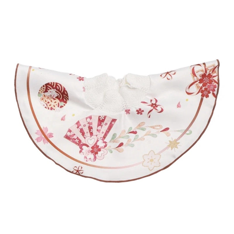 LumaMix brocade E-collar soft cat collar napkin bibs pet cone