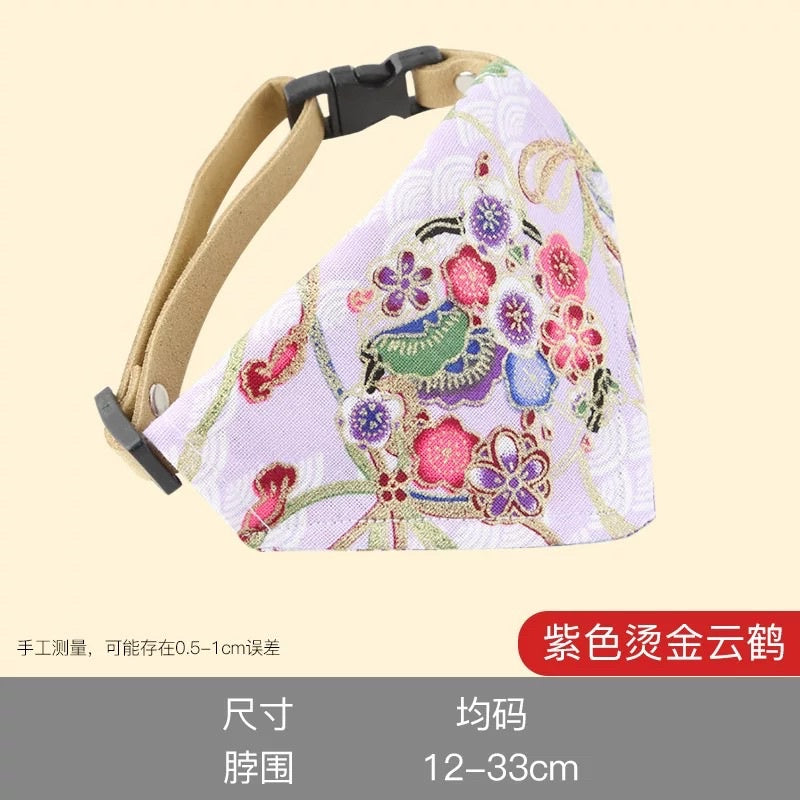[SG Stock] Cat collar pet necklace tie