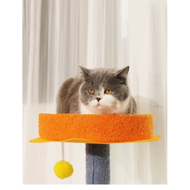 [SG Stock] TinyPet galaxy cat scratch tree post board pet toy
