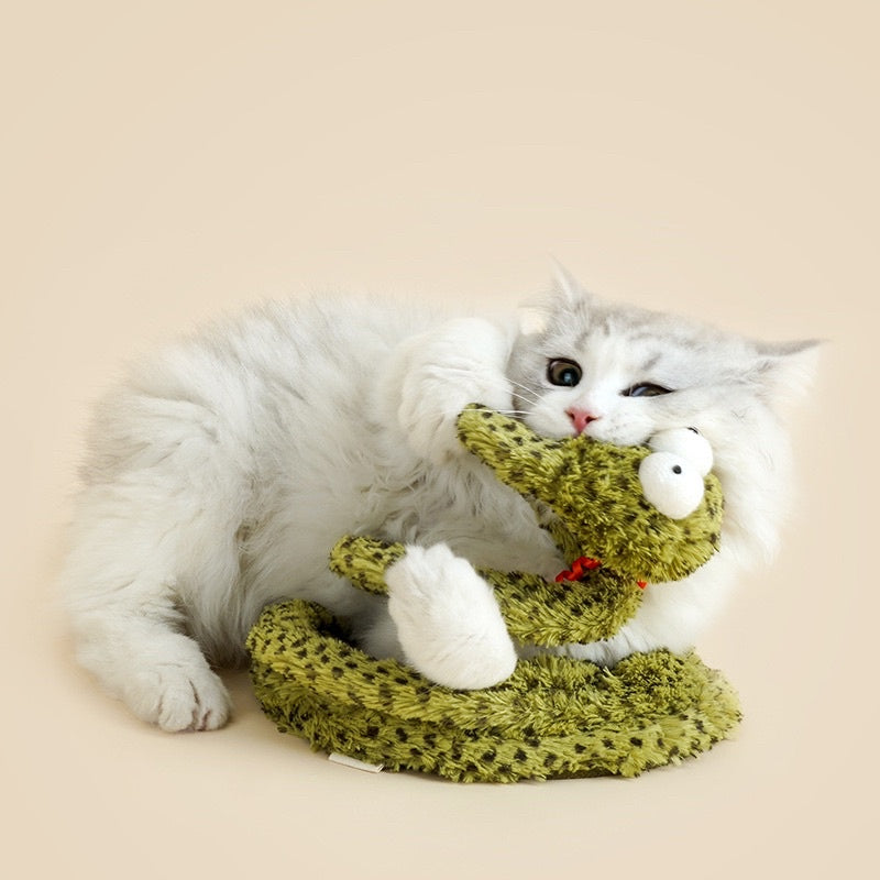 [SG Stock] Zeze snake cat teaser wand pet toy
