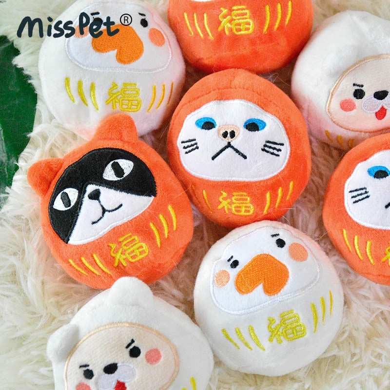 MissPet daruma catnip cat toy chaser ball pet toy