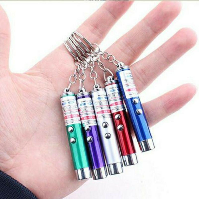 [SG] Ready Stock Cat toy laser pointer pen LED light pet toy presentation free normal mail