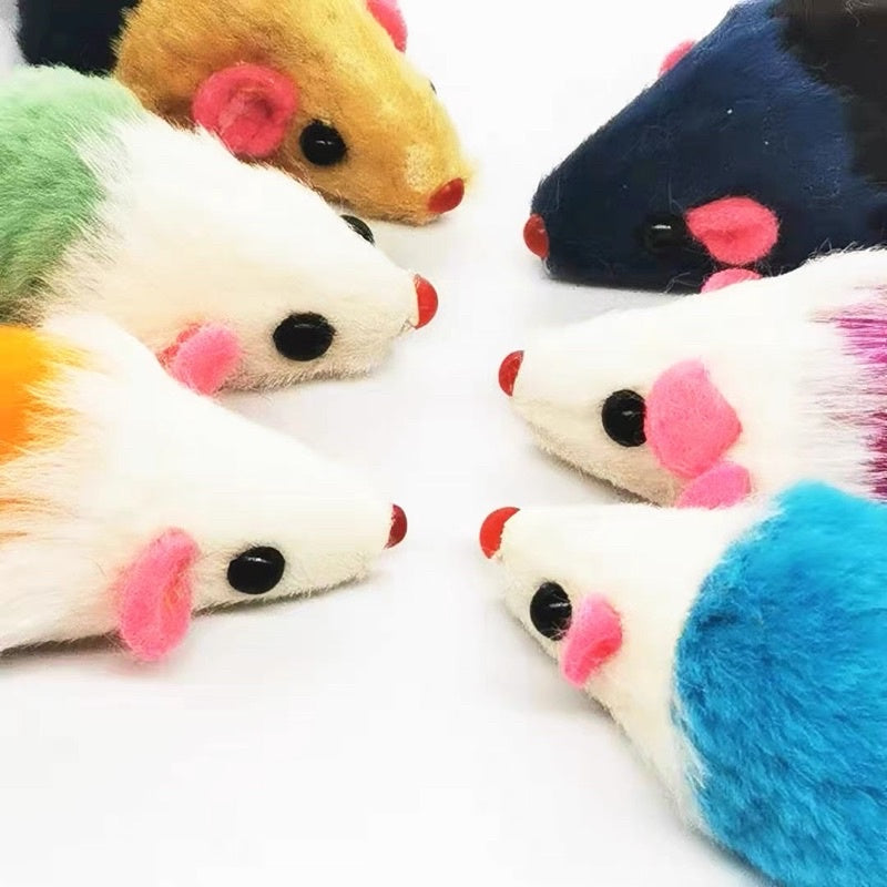 [SG Stock] cat toy rabbit fur mice mouse chaser