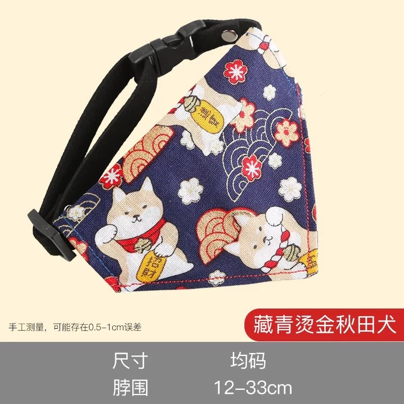 [SG Stock] Cat collar pet necklace tie