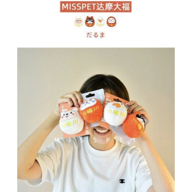 MissPet daruma catnip cat toy chaser ball pet toy