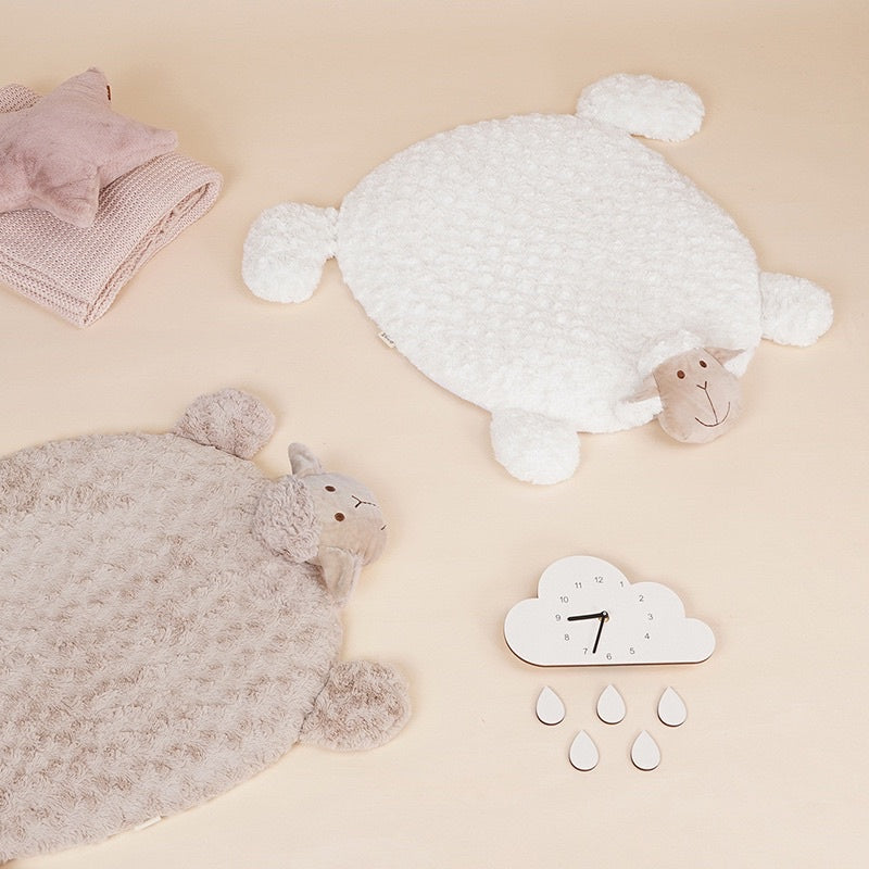 Zeze sheep 🐑 cat sleeping lamb pad bed soft pet dog mat