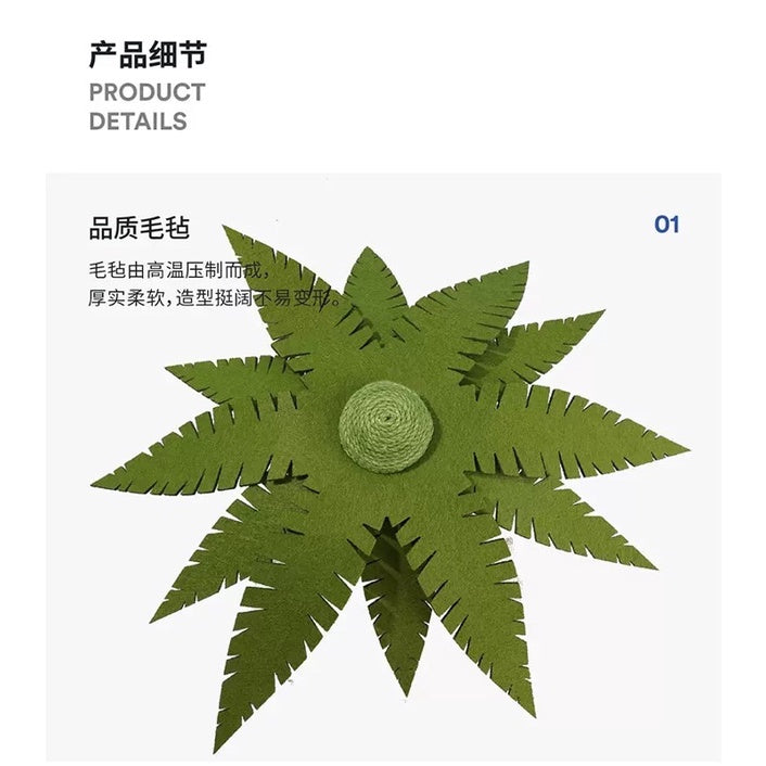 [SG Stock] Zeze coconut palm tree island cat scratch post board bed pole