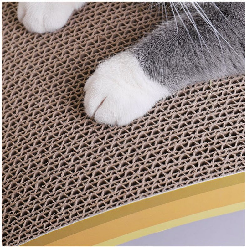 [SG Stock] Banana cat scratch board bed cat toy