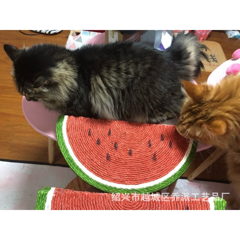 [SG Stock]Summer Watermelon Scratch Pad Cat