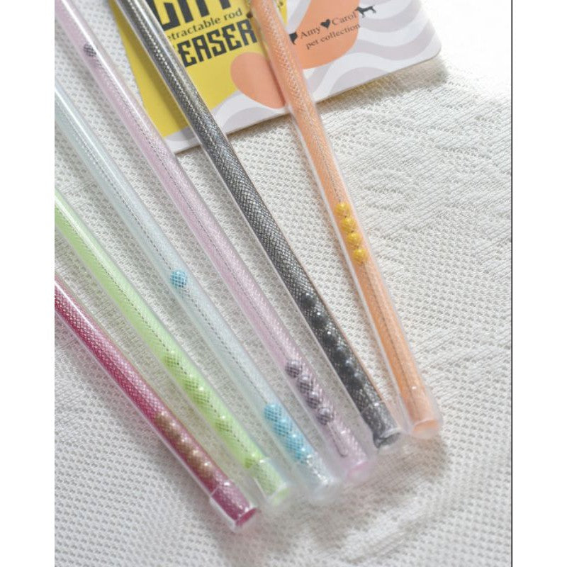 Cat teaser pet toy retractable stick Golden Fish collection