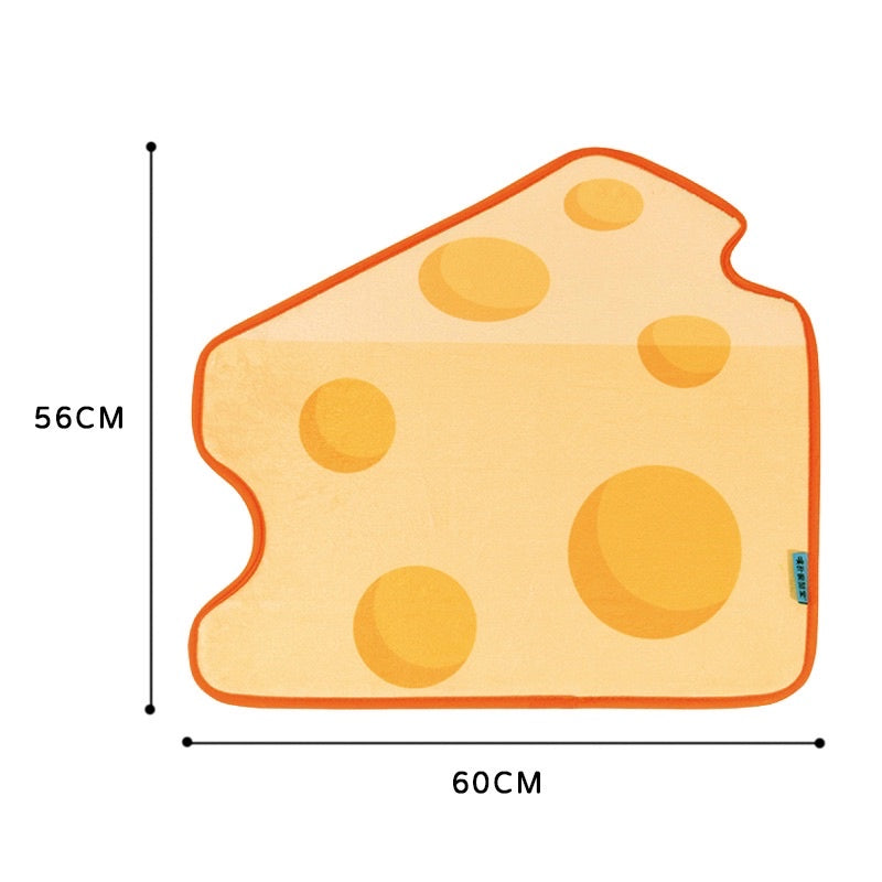 [SG Stock] PurLab cheese 🧀 cheesecake blanket pad carpet pet cad sleeping bed