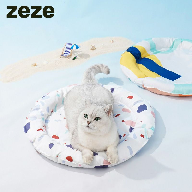 [SG Stock] ZeZe Pet sleeping cooling bed pad nest cat dog bed