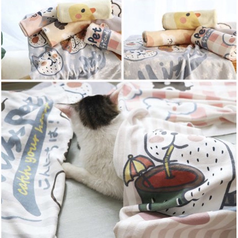 [SG Stock] MissPet super soft large towel towels for pets and human