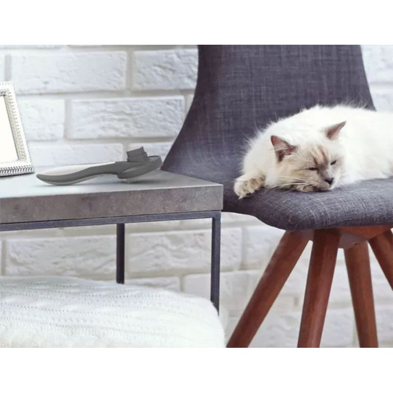 [SG Stock] Pakeway Pet gromming Brush cat dog Comb self clean hair remover