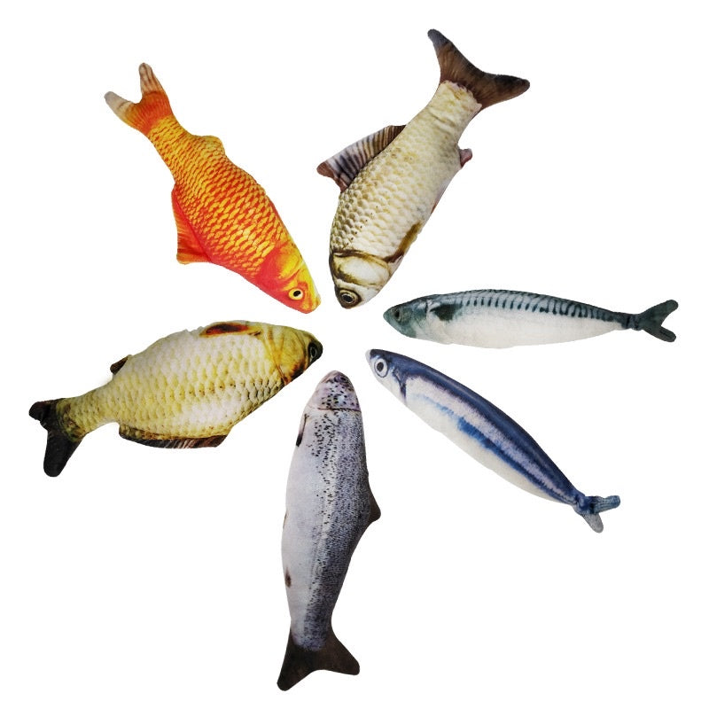 Cat toy simulation fish 20cm pet chaser