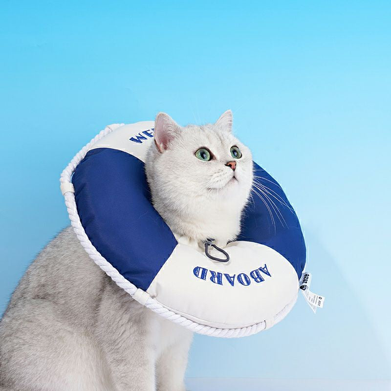 [SG Stock] Zeze Cat E collar safe lifebuoy water proof elizabethan cone