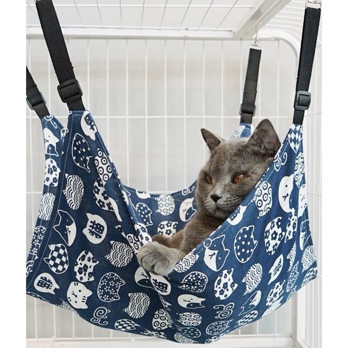 [SG Stock] Cat hanging bed for cage pet summer bed hammock