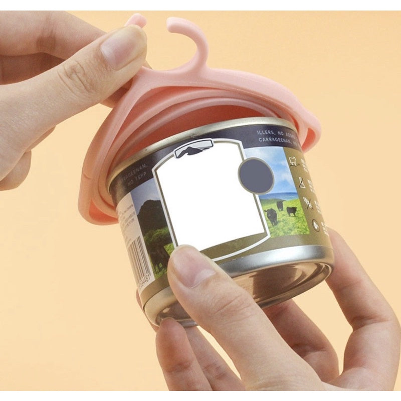 [SG Stock] Cat paw 🐾 silicon rubber can food lid cover 🥄 spoon