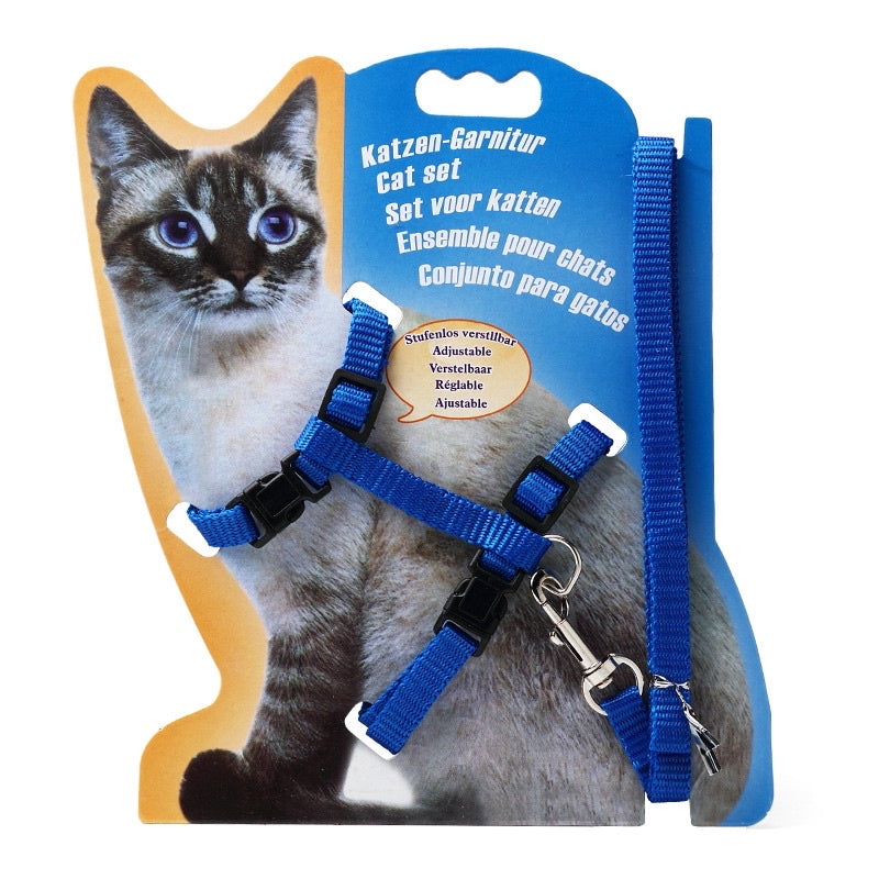 [SG stock] Adjustable cat walking rope lease cat toy leash