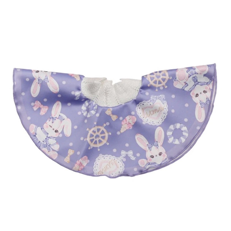 LumaMix brocade E-collar soft cat collar napkin bibs pet cone