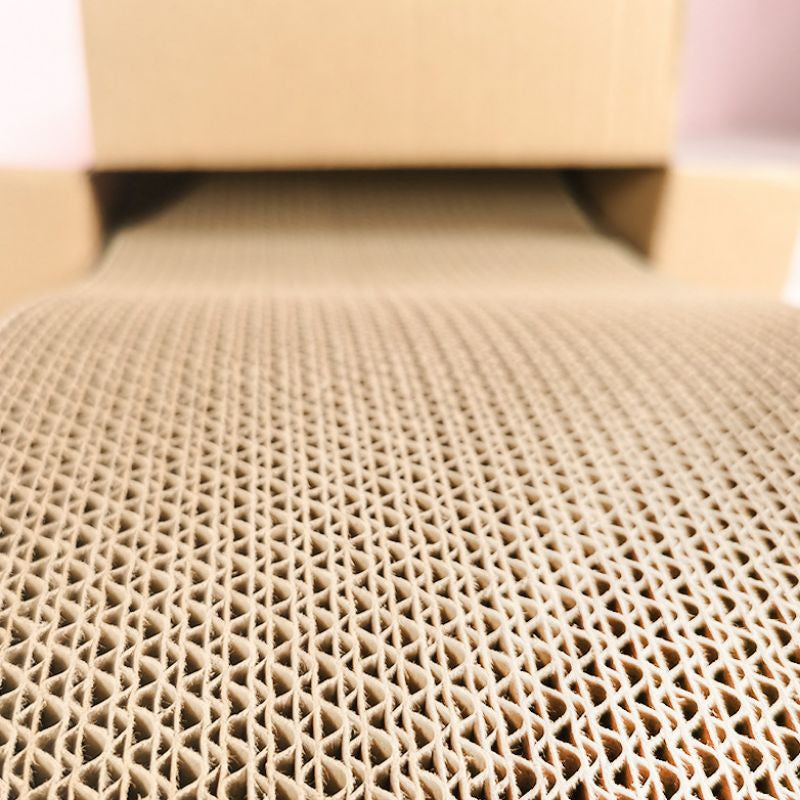 [SG] Cat scratch board rectangic cat toy with catnip large S wave shape scratcher