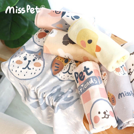 [SG Stock] MissPet super soft large towel towels for pets and human